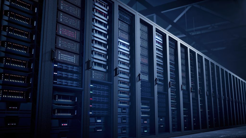 Server Room, Data Center, Artificial Intelligence, 5G Technology, Technology